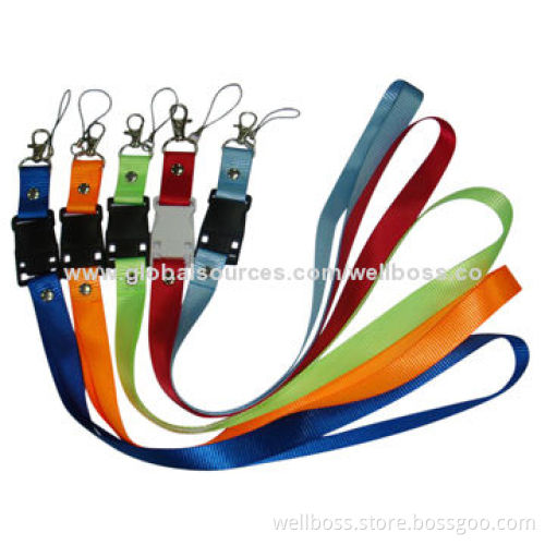 Lanyard USB Flash Drive with Twist Cap, Multiple Partition, Plug-and-play Function and LED IndicatorNew
